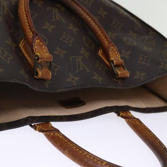 LOUIS VUITTON Monogram Sac Plat Hand Bag M51140 - Picture 14 of 16
